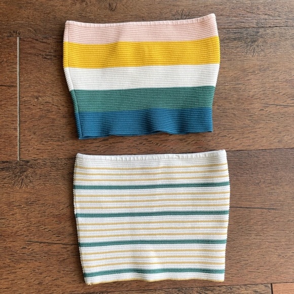 6xHOST PICK! LIKE NEW PacSun Tube Top Set - Picture 1 of 5